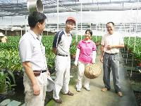 高温送清凉 亚林所领导慰问生产一线职工